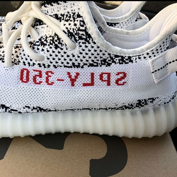 Zebra Yeezys - Picture 3 of 3